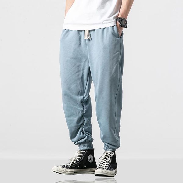men's pants autumn winter cotton men harem solid color casual 2021 man jogging oversize trousers fashion vintage male streetwear, Black
men's pants autumn winter cotton men harem solid color casual 2021 man jogging oversize trousers fashion vintage male streetwear, Black