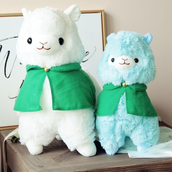 sweet alpacasso toy with green cloak stuffed standing alpaca plushtoys dolls soft animal kawaii gift for kids
sweet alpacasso toy with green cloak stuffed standing alpaca plushtoys dolls soft animal kawaii gift for kids