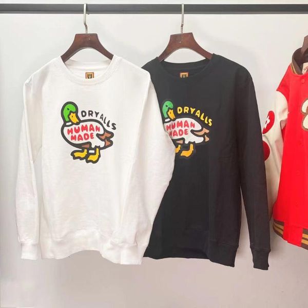 men's hoodies & sweatshirts 21ss human made duck print oversized hoodie kawaii y2k women's sweatshirt streetwear clothing, Black
men's hoodies & sweatshirts 21ss human made duck print oversized hoodie kawaii y2k women's sweatshirt streetwear clothing, Black