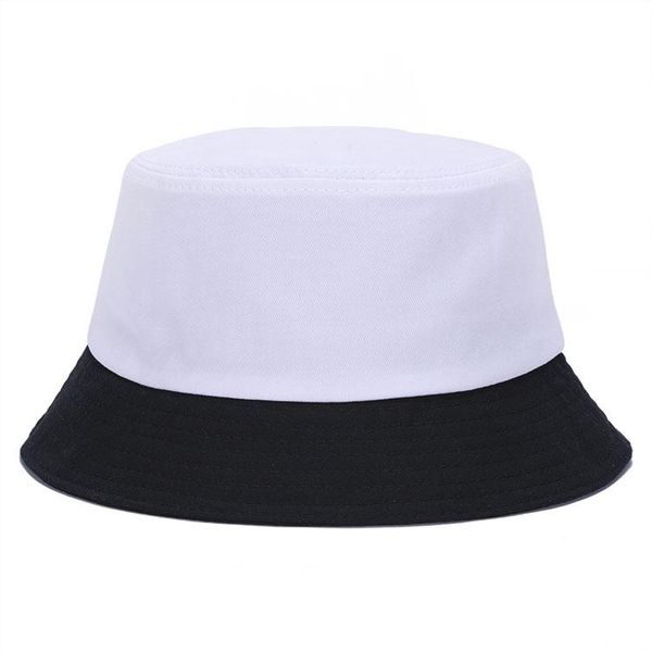 cloches summer korean hat bucket hats flat outdoor for women men caps cotton casual fishing sun gorro cap accessories, Blue;gray
cloches summer korean hat bucket hats flat outdoor for women men caps cotton casual fishing sun gorro cap accessories, Blue;gray