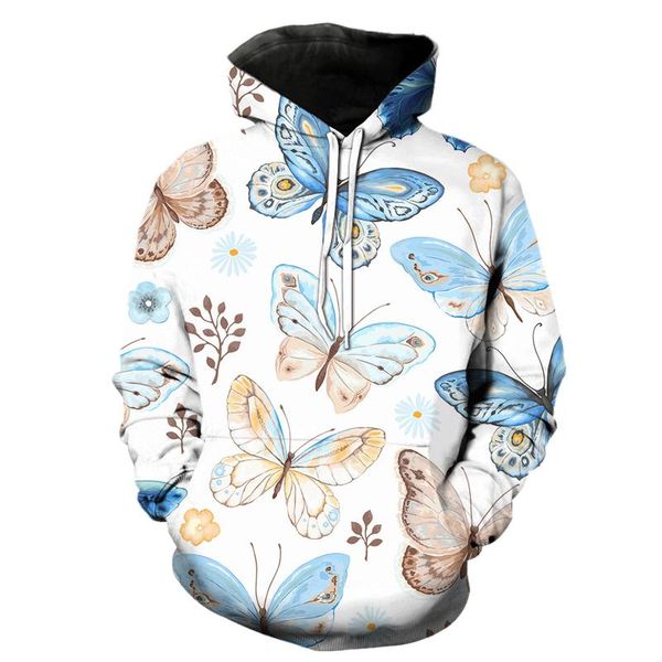 men's hoodies & sweatshirts spring / autumn fashion 3d all over printed flower butterflies men women hooded sweatshirt casual stre clot, Black
men's hoodies & sweatshirts spring / autumn fashion 3d all over printed flower butterflies men women hooded sweatshirt casual stre clot, Black