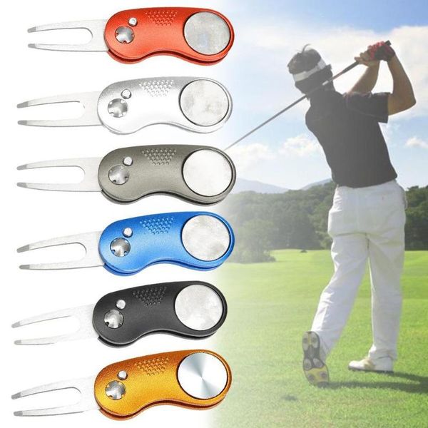 metal foldable golf divot fork tool with button magnetic portable for golf club o9d3
metal foldable golf divot fork tool with button magnetic portable for golf club o9d3