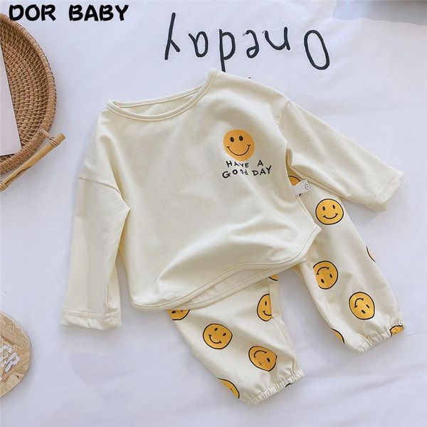 clothing sets spring cute toddler kids loose casual outfits baby boys girls smile long sleeve cotton t shirts and pants 2pcs clotes set, White
clothing sets spring cute toddler kids loose casual outfits baby boys girls smile long sleeve cotton t shirts and pants 2pcs clotes set, White