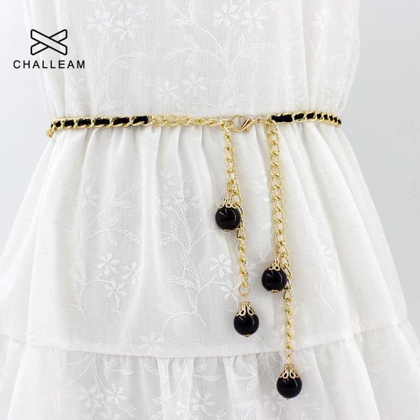 belts gold chain for women fashion sweet black white pear one layer hip waist long female metal alloy thin belt chains 306, Black;brown
belts gold chain for women fashion sweet black white pear one layer hip waist long female metal alloy thin belt chains 306, Black;brown