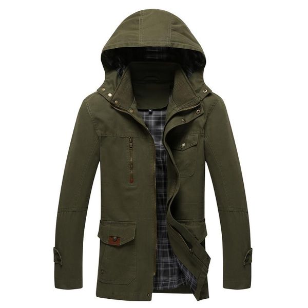 men's jackets jacket autumn winter fashion hooded casual windbreaker wash hat detachable trench coat outerwear male, Black;brown
men's jackets jacket autumn winter fashion hooded casual windbreaker wash hat detachable trench coat outerwear male, Black;brown