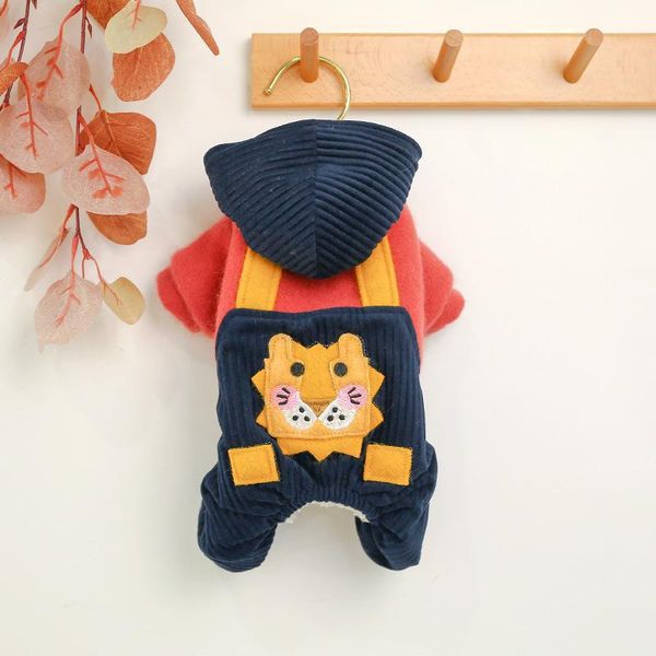 dog apparel clothes with hat for autumn warm padded velvet quilted cotton cloth four-legged overall small dogs
dog apparel clothes with hat for autumn warm padded velvet quilted cotton cloth four-legged overall small dogs