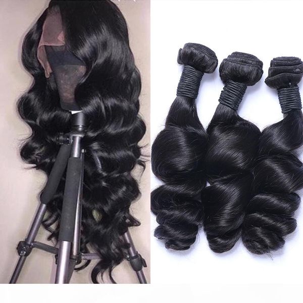 loose wave bundles malaysian hair bundles 100% human hair extensions remy hair loose wave human 3 bundles can buy, Black
loose wave bundles malaysian hair bundles 100% human hair extensions remy hair loose wave human 3 bundles can buy, Black