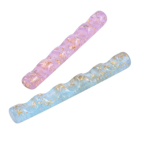 nail brushes style 6 grid brush pen transparent crystal holder tools manicure supplies purple and blue acrylic penholder, Yellow
nail brushes style 6 grid brush pen transparent crystal holder tools manicure supplies purple and blue acrylic penholder, Yellow