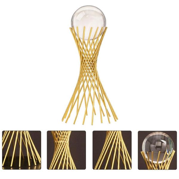 novelty items 1pc wrought iron crystal ornament creative household decoration (golden)
novelty items 1pc wrought iron crystal ornament creative household decoration (golden)