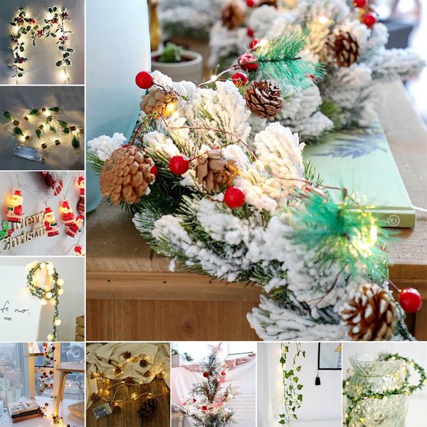 strips tiny leaf garland fairy light decor led copper wire string lights for wedding forest table christmas home party decoration
strips tiny leaf garland fairy light decor led copper wire string lights for wedding forest table christmas home party decoration