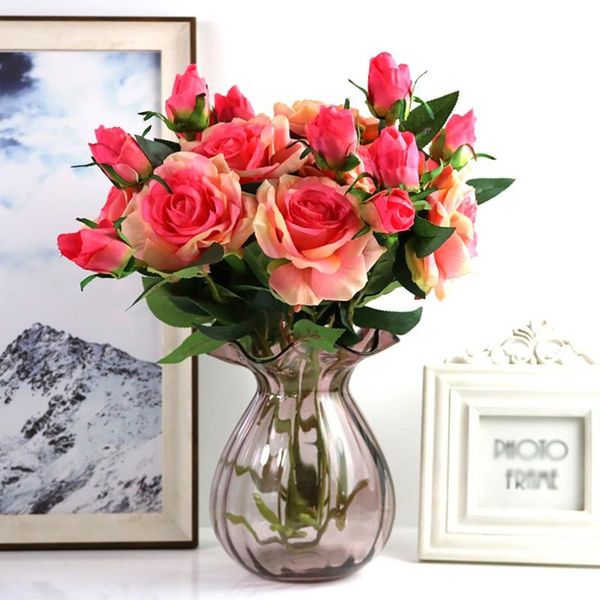 decorative flowers & wreaths silk flower artificial rose cloth for wedding party home room decoration marriage shoes hats accessory zl
decorative flowers & wreaths silk flower artificial rose cloth for wedding party home room decoration marriage shoes hats accessory zl