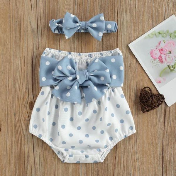 clothing sets 2 pcs born bowknot outfits baby girl strapless polka dot print boat neck romper headband slim beach jumpsuit, White
clothing sets 2 pcs born bowknot outfits baby girl strapless polka dot print boat neck romper headband slim beach jumpsuit, White