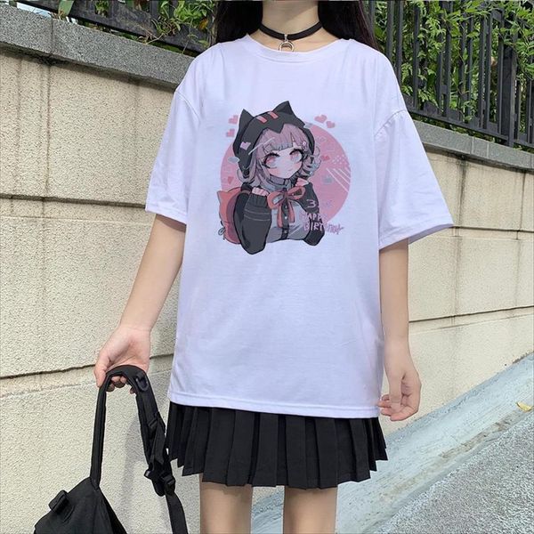 kawaii japanese big size cartoon women short sleeves anime casual hip hop harajuku ulzzang summer vintage clothing, White
kawaii japanese big size cartoon women short sleeves anime casual hip hop harajuku ulzzang summer vintage clothing, White