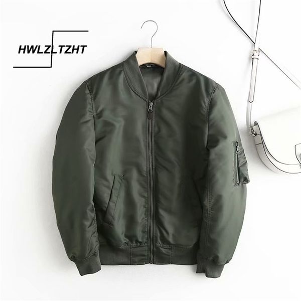 hwlzltzht winter women baseball jackets casual basic coat zipper loose bomber jacket female outwear chaqueta mujer 211029, Black;brown
hwlzltzht winter women baseball jackets casual basic coat zipper loose bomber jacket female outwear chaqueta mujer 211029, Black;brown