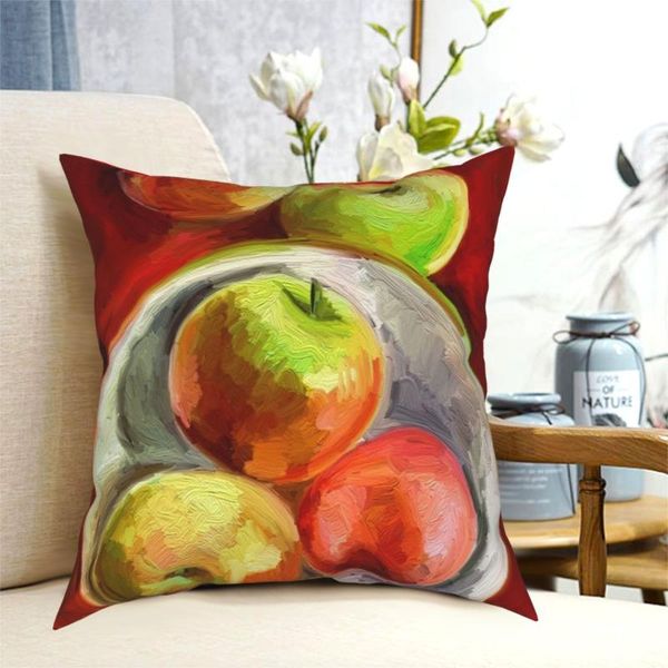 pillow case apples on a red platter square pillowcase polyester pattern decor for home cushion cover 18"
pillow case apples on a red platter square pillowcase polyester pattern decor for home cushion cover 18"