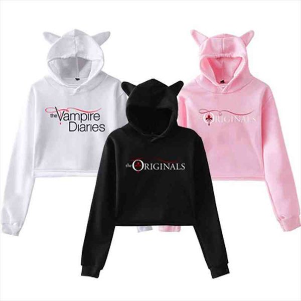 mens and tv series women sweatshirt the vampire diaries fashionable casual clothing boys girls print, Black
mens and tv series women sweatshirt the vampire diaries fashionable casual clothing boys girls print, Black