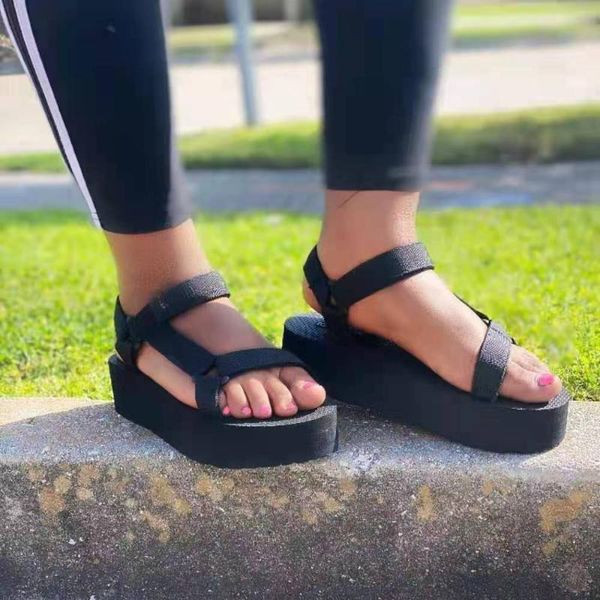 sandals women's 2021 summer shoes ladies foam platform hook loop beach sandal for woman flat with big size 35-43, Black
sandals women's 2021 summer shoes ladies foam platform hook loop beach sandal for woman flat with big size 35-43, Black