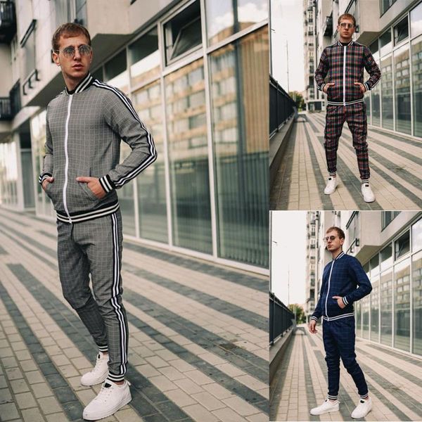 men's tracksuits 2021 sportswear pullover two-piece casual suit autumn sport jacket, Gray
men's tracksuits 2021 sportswear pullover two-piece casual suit autumn sport jacket, Gray