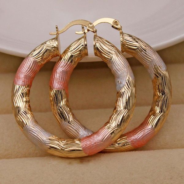 hoop & huggie luxury women small earrings multilayer circle 3-color plated female accessories fashion jewelry, Golden;silver
hoop & huggie luxury women small earrings multilayer circle 3-color plated female accessories fashion jewelry, Golden;silver