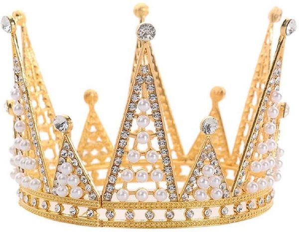 hair clips & barrettes queen pearl gold crown,rhinestone crown for cake er, costume accessories wedding brithday party babyshower pagean, Golden;silver
hair clips & barrettes queen pearl gold crown,rhinestone crown for cake er, costume accessories wedding brithday party babyshower pagean, Golden;silver