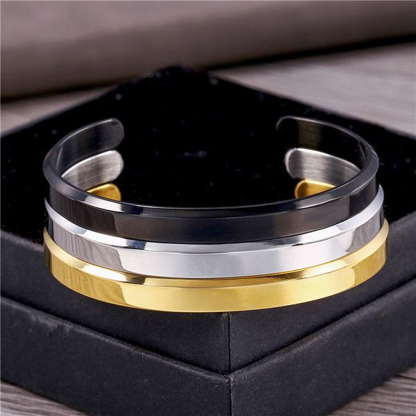 well-known brand c-shaped bangle 3 colors fashionable and simple titanium steel c-shaped opening bangle for men and women q0722, Black
well-known brand c-shaped bangle 3 colors fashionable and simple titanium steel c-shaped opening bangle for men and women q0722, Black