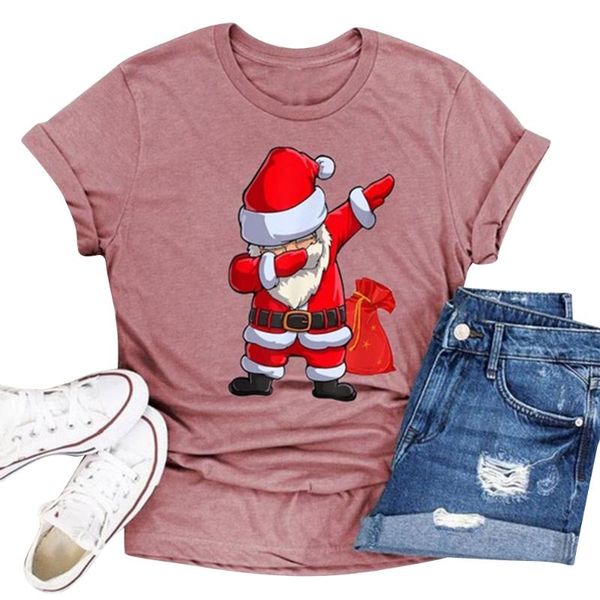 women's t-shirt christmas women short sleeve basic casual tee female daily round neck t shirt tunic cool fashion comfort tees festival, White
women's t-shirt christmas women short sleeve basic casual tee female daily round neck t shirt tunic cool fashion comfort tees festival, White