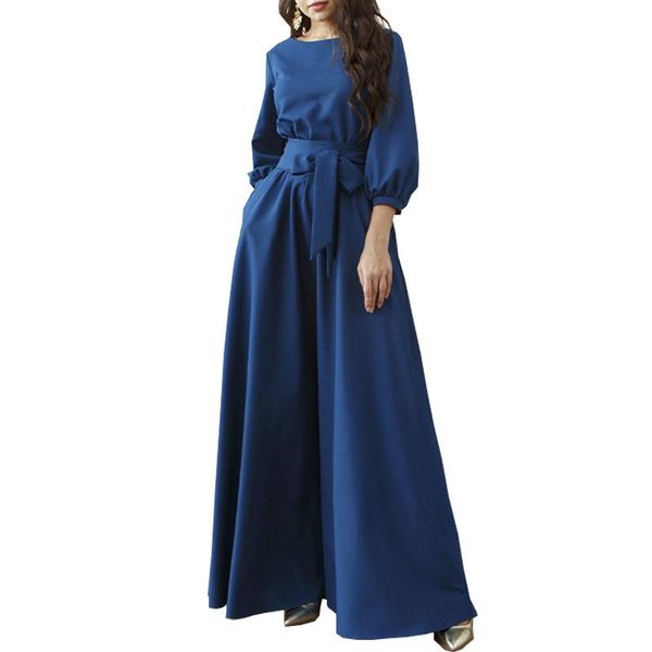 casual dresses nice women solid color maxi dress high waist floor length white pink long with belt vestidos, Black;gray
casual dresses nice women solid color maxi dress high waist floor length white pink long with belt vestidos, Black;gray