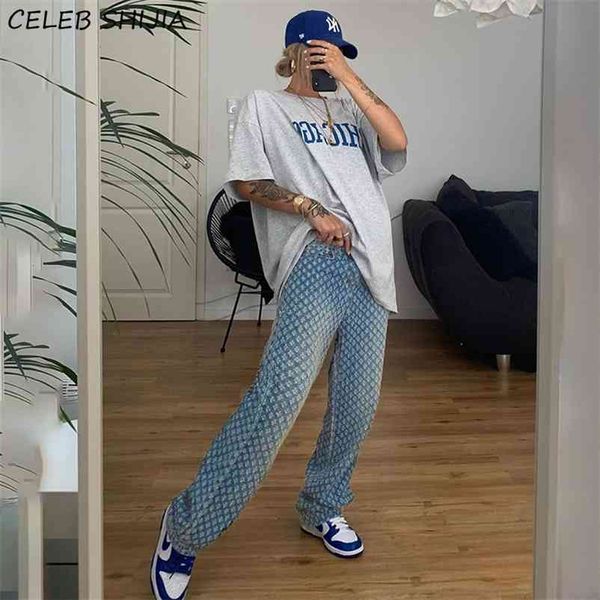 vintage streetwear ripped jeans for women blue high waist straight leg pants female clothes y2k hole pantalones mom woman 210629
vintage streetwear ripped jeans for women blue high waist straight leg pants female clothes y2k hole pantalones mom woman 210629