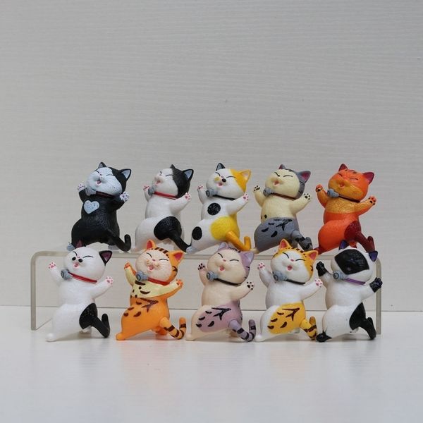 10 kinds of 5cm color turn around cat hand run animation peripheral cartoon kitty doll toy ornaments
10 kinds of 5cm color turn around cat hand run animation peripheral cartoon kitty doll toy ornaments