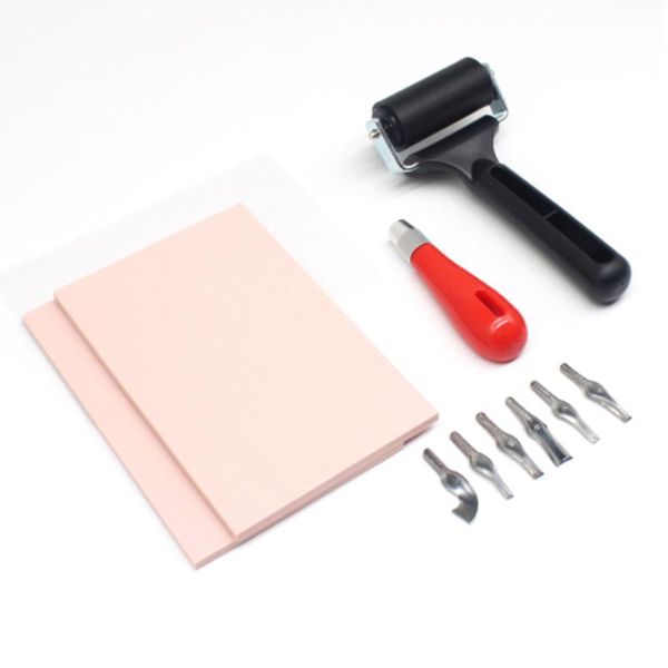 hand tools rubber stamp making kit,block printing tool kit,linoleum cutter with 6 type blades,tracing paper for craft carving knife
hand tools rubber stamp making kit,block printing tool kit,linoleum cutter with 6 type blades,tracing paper for craft carving knife