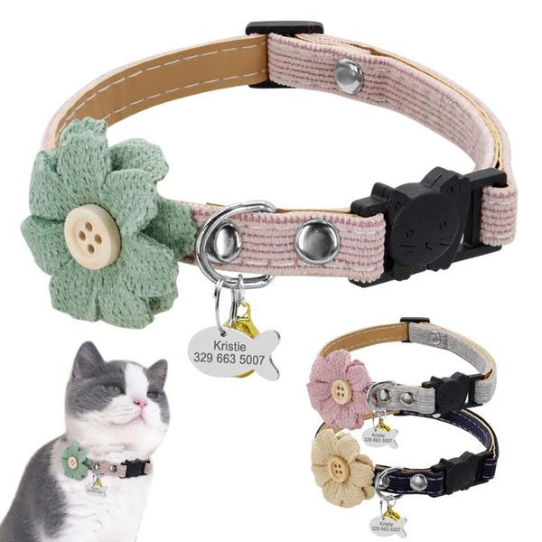 cat collars & leads quick release personalized collar puppy id with bell pet accessories necklace adjustable for cats kitten
cat collars & leads quick release personalized collar puppy id with bell pet accessories necklace adjustable for cats kitten