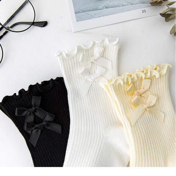 candy lace solid color lovely sweet girl fashion bow socks pure cotton fungus light mouth cotton wome jllqai, Black 
candy lace solid color lovely sweet girl fashion bow socks pure cotton fungus light mouth cotton wome jllqai, Black