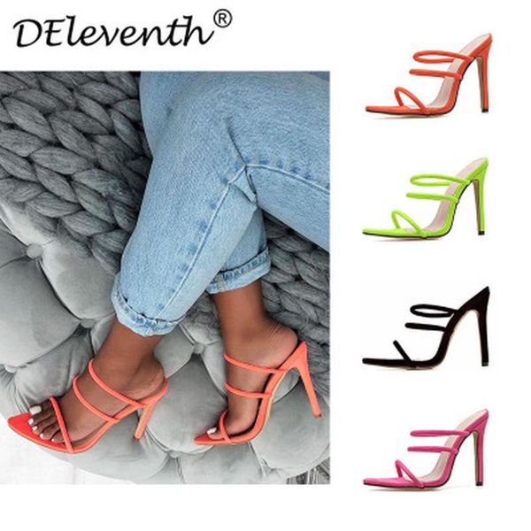 sandals dilys slippers candy bright color hollow roman thin high heels big size women's shoes cross-border supply, Black
sandals dilys slippers candy bright color hollow roman thin high heels big size women's shoes cross-border supply, Black