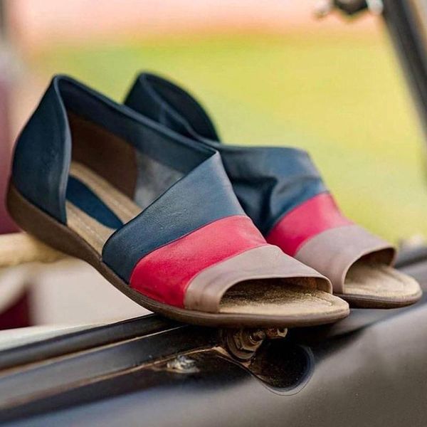 sandals ladies fashion casual pu color matching simple open toe bag with soft sole temperament all-match summer 1kb082, Black
sandals ladies fashion casual pu color matching simple open toe bag with soft sole temperament all-match summer 1kb082, Black