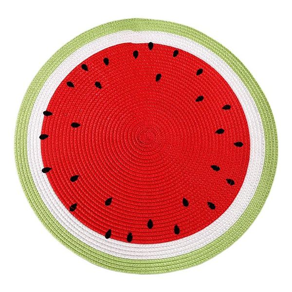 mats & pads 1pcs 15 inch watermelon placemat table mat round placemats woven dining heat insulation pot holder
mats & pads 1pcs 15 inch watermelon placemat table mat round placemats woven dining heat insulation pot holder