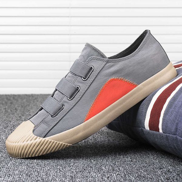 2020 summer new casual fashion trend korean versatile men's canvas shoes, White;red
2020 summer new casual fashion trend korean versatile men's canvas shoes, White;red
