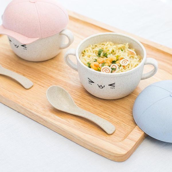 bowls 1pcs kawaii rice bowl ecofriendly wheat straw ramen noodles for kitchen with hat lid microwave fast kids
bowls 1pcs kawaii rice bowl ecofriendly wheat straw ramen noodles for kitchen with hat lid microwave fast kids