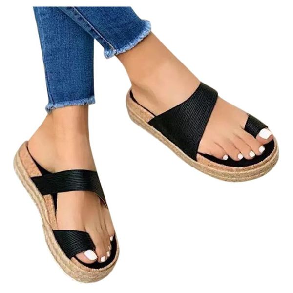 summer beach slippers women casual shoes rome slippers thick open toe ladies clip toe flats shoes feminina #lr3, Black
summer beach slippers women casual shoes rome slippers thick open toe ladies clip toe flats shoes feminina #lr3, Black