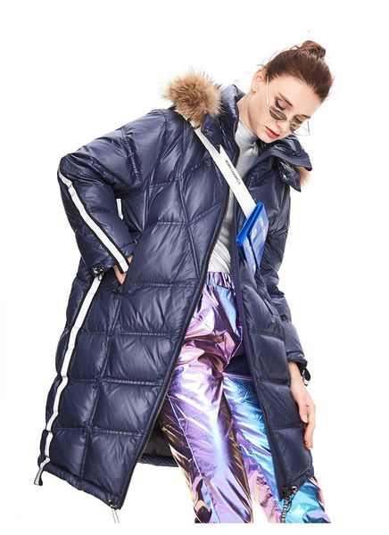 2021 new fashion women's oversize thick down jacket winter female stripe hooded warm long profile coat 5hpg, Black
2021 new fashion women's oversize thick down jacket winter female stripe hooded warm long profile coat 5hpg, Black