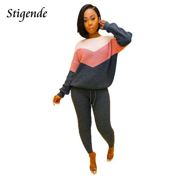 women's two piece pants stigende women elastic sweater sets o neck striped pullover knitted jumper and 2 set winter casual clothes, White
women's two piece pants stigende women elastic sweater sets o neck striped pullover knitted jumper and 2 set winter casual clothes, White