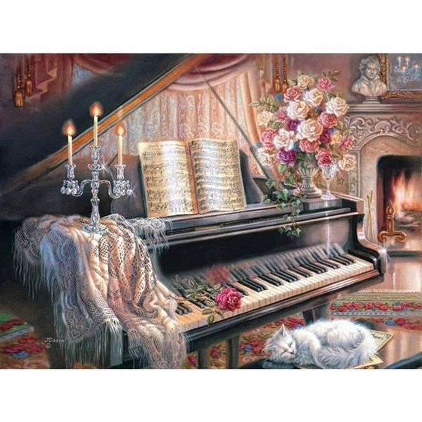 diamond painting 5d full square piano embroidery art kits flower scenery home decoration
diamond painting 5d full square piano embroidery art kits flower scenery home decoration