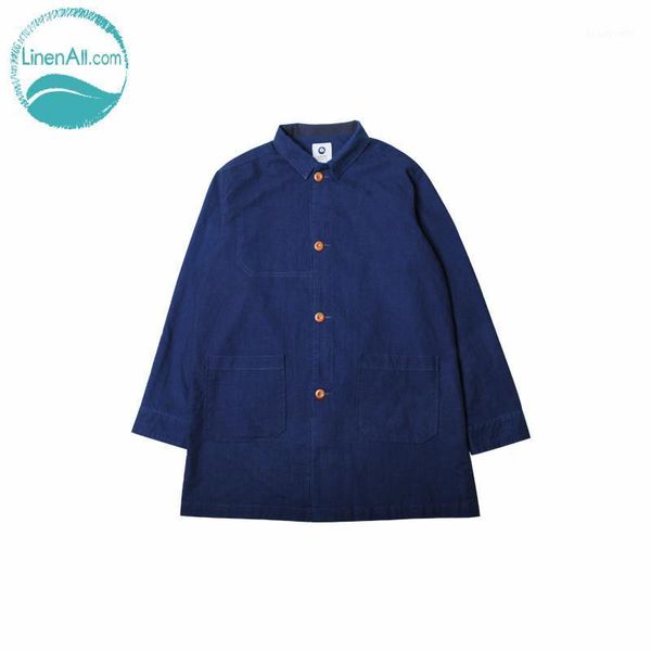 men's trench coats linenall blue dyeing handmade grass dyed long striped embroidered indigo tunic coat men, Tan;black
men's trench coats linenall blue dyeing handmade grass dyed long striped embroidered indigo tunic coat men, Tan;black