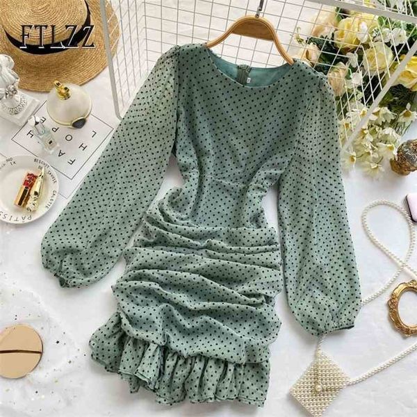 women beach dot dress spring slim puff sleeve ruffle bodycon dresses vestidos mujer ladies bohemia green casual robe 210525, Black;gray
women beach dot dress spring slim puff sleeve ruffle bodycon dresses vestidos mujer ladies bohemia green casual robe 210525, Black;gray