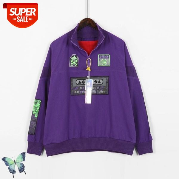 autumn winter cavempt purple sticker half zipper sweatshirt men women cotton pullover cav empt fashion casual coat #gj4l, Black
autumn winter cavempt purple sticker half zipper sweatshirt men women cotton pullover cav empt fashion casual coat #gj4l, Black