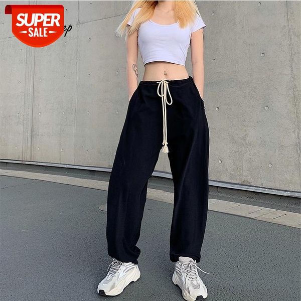 weekeep streetwear joggers women harem pants loose fashion high waist drawstring sweatpant female casual hip hop sporty trousers #cz5q, Black;white
weekeep streetwear joggers women harem pants loose fashion high waist drawstring sweatpant female casual hip hop sporty trousers #cz5q, Black;white