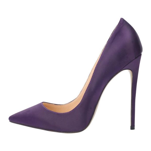size 34-45 shallow closed toe satin cloth elegant ladies dress party shoes women high heels, Black
size 34-45 shallow closed toe satin cloth elegant ladies dress party shoes women high heels, Black