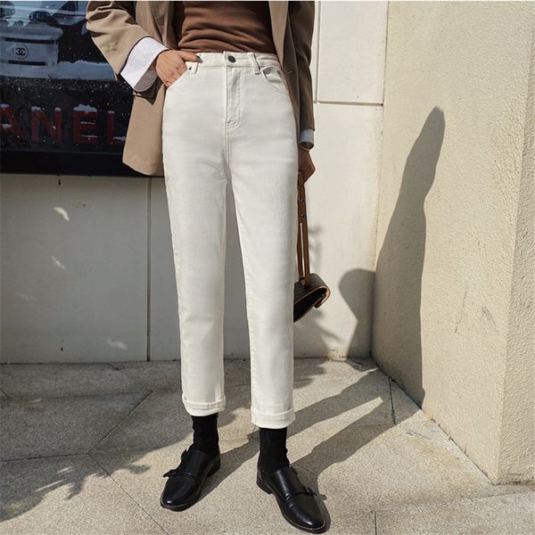 loose wild new elastic high waist all match 2021 korean streetwear women casual straight plus size denim pants trousers xgma, Blue
loose wild new elastic high waist all match 2021 korean streetwear women casual straight plus size denim pants trousers xgma, Blue