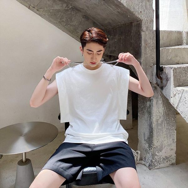 iefb wear chain design roun mens t shirt collar loose male japan style tee fashion clothes 9y2985, White;black
iefb wear chain design roun mens t shirt collar loose male japan style tee fashion clothes 9y2985, White;black