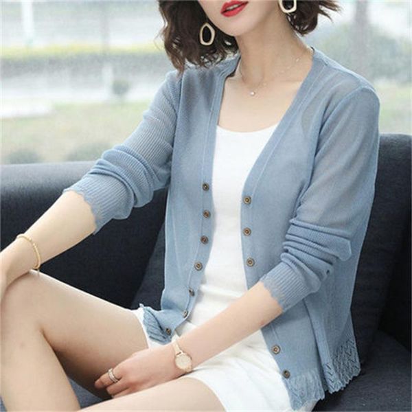 women's knits & tees 2021 autumn summer cardigan women hollow out shawl knitted sweater female cardigans thin jacket coat ladies h229, White
women's knits & tees 2021 autumn summer cardigan women hollow out shawl knitted sweater female cardigans thin jacket coat ladies h229, White