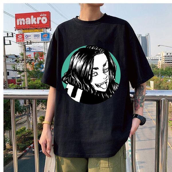 men's t-shirts 2021 manga tokyo revengers japan anime cosplay costume men women harajuku pattern print korean style breathable t-shirt, White;black
men's t-shirts 2021 manga tokyo revengers japan anime cosplay costume men women harajuku pattern print korean style breathable t-shirt, White;black